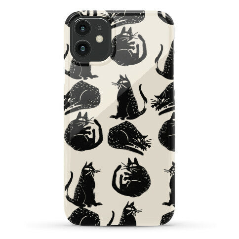 Cat Shapes Phone Case