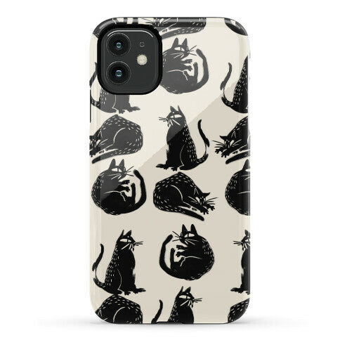 Cat Shapes Phone Case