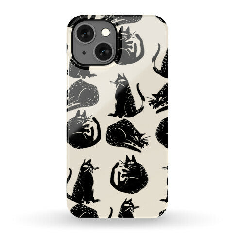 Cat Shapes Phone Case