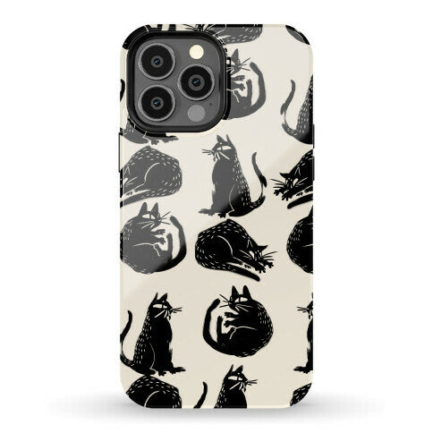 Cat Shapes Phone Case