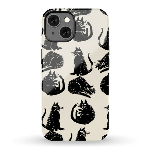 Cat Shapes Phone Case