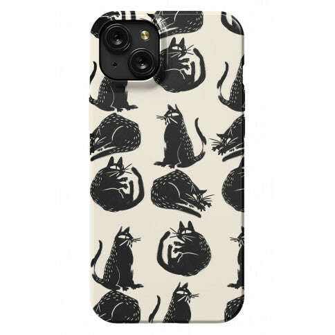 Cat Shapes Phone Case