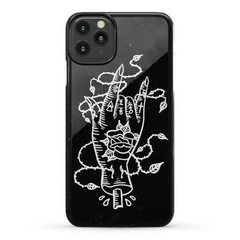 Rock On (Traditional Tattoo) Phone Case