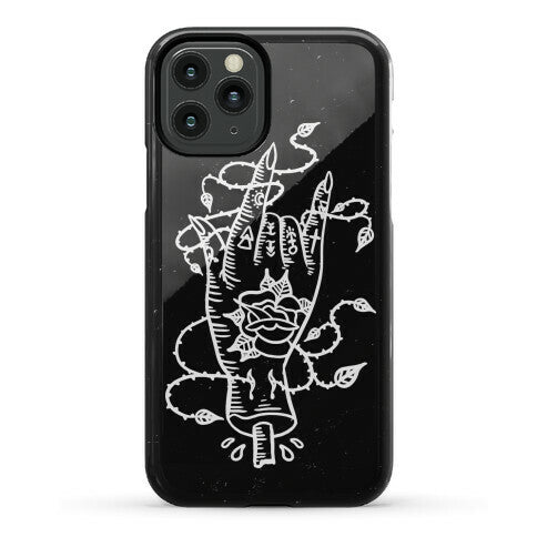 Rock On (Traditional Tattoo) Phone Case