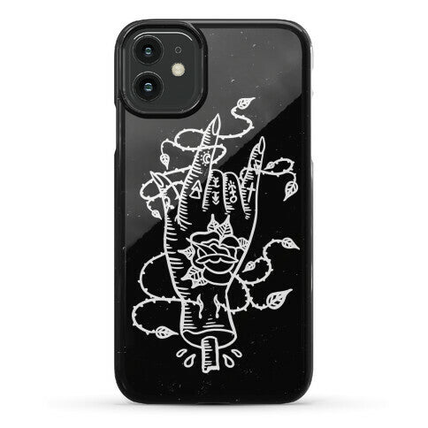 Rock On (Traditional Tattoo) Phone Case