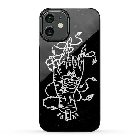 Rock On (Traditional Tattoo) Phone Case