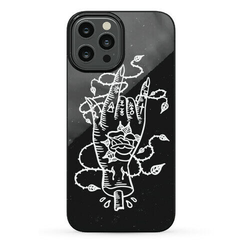 Rock On (Traditional Tattoo) Phone Case