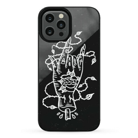 Rock On (Traditional Tattoo) Phone Case