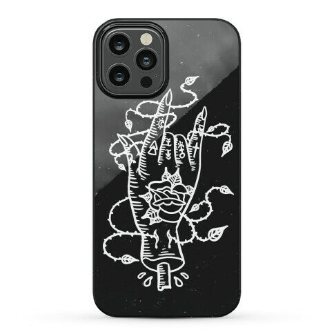 Rock On (Traditional Tattoo) Phone Case