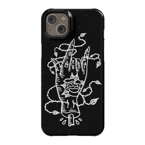 Rock On (Traditional Tattoo) Phone Case