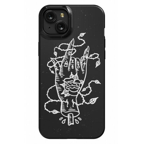 Rock On (Traditional Tattoo) Phone Case