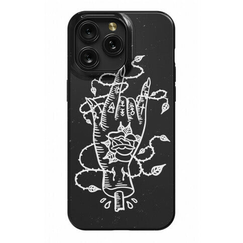 Rock On (Traditional Tattoo) Phone Case