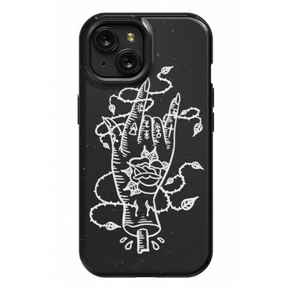 Rock On (Traditional Tattoo) Phone Case