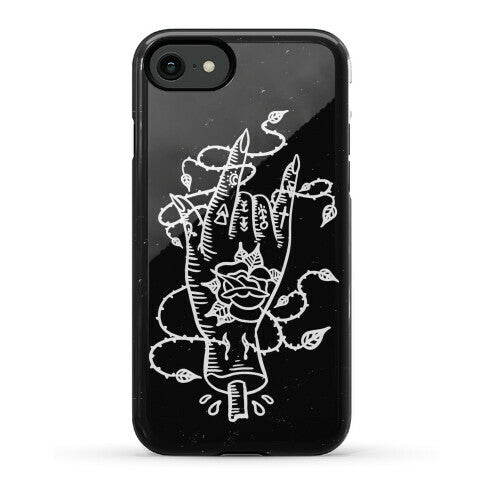 Rock On (Traditional Tattoo) Phone Case