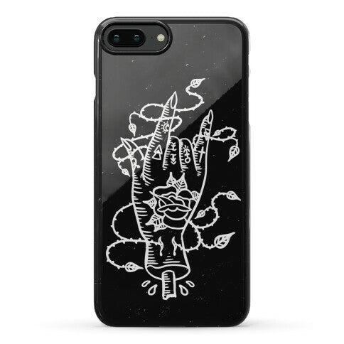 Rock On (Traditional Tattoo) Phone Case