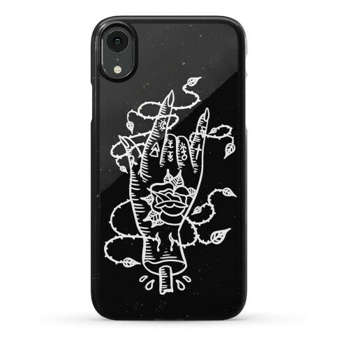 Rock On (Traditional Tattoo) Phone Case