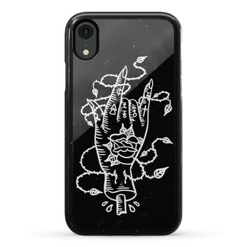 Rock On (Traditional Tattoo) Phone Case