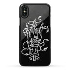 Rock On (Traditional Tattoo) Phone Case