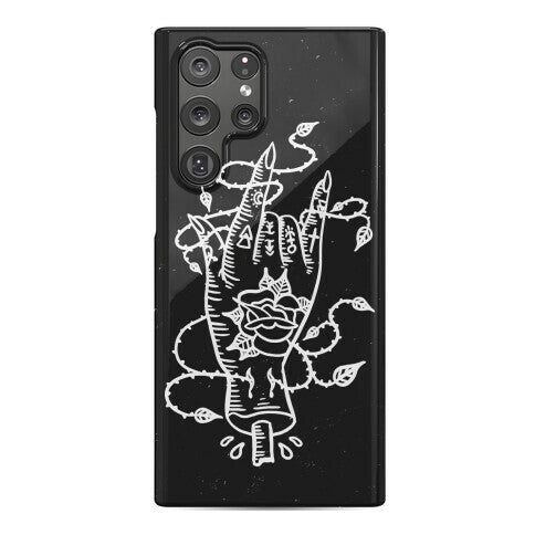 Rock On (Traditional Tattoo) Phone Case