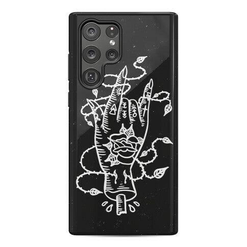 Rock On (Traditional Tattoo) Phone Case