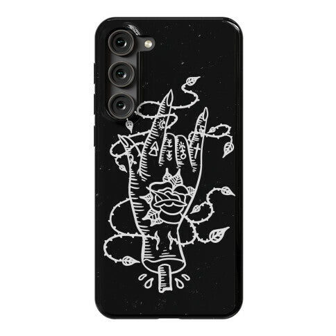 Rock On (Traditional Tattoo) Phone Case