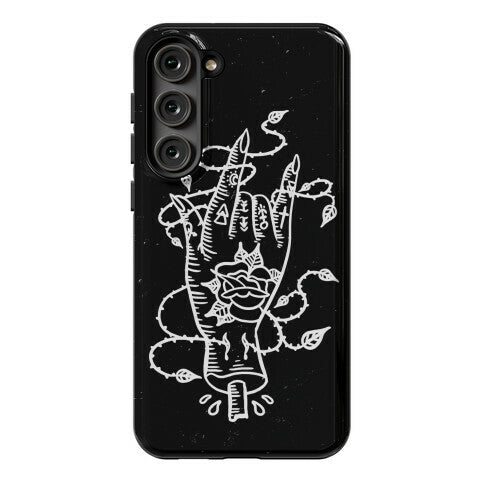 Rock On (Traditional Tattoo) Phone Case