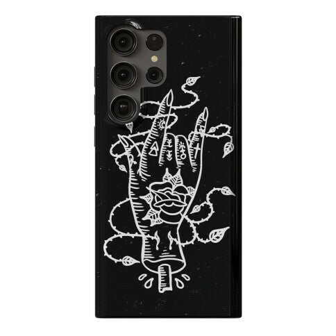 Rock On (Traditional Tattoo) Phone Case