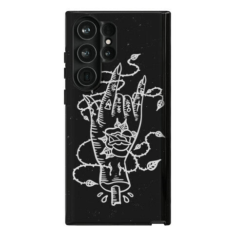 Rock On (Traditional Tattoo) Phone Case