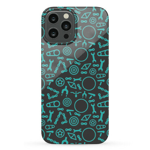 Bike Parts Pattern Phone Case