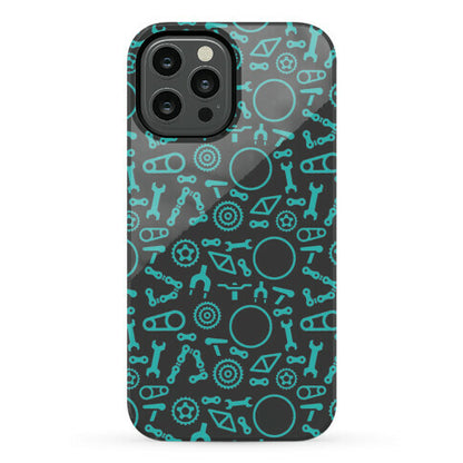 Bike Parts Pattern Phone Case