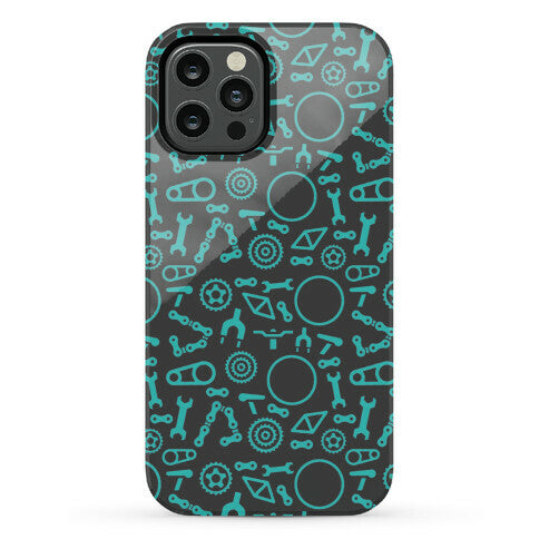 Bike Parts Pattern Phone Case