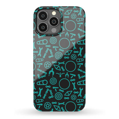 Bike Parts Pattern Phone Case