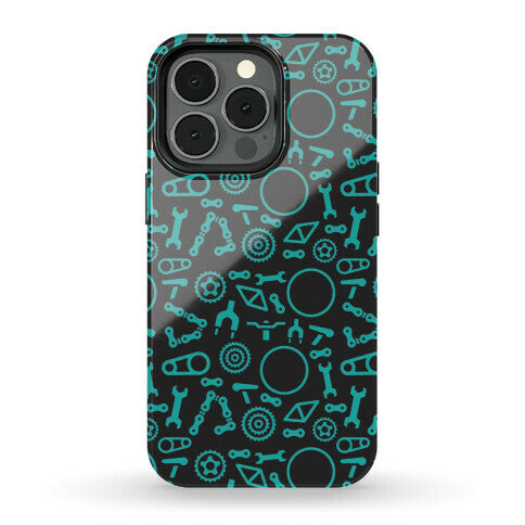 Bike Parts Pattern Phone Case