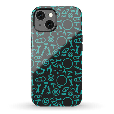 Bike Parts Pattern Phone Case