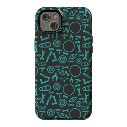 Bike Parts Pattern Phone Case