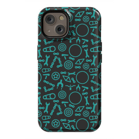 Bike Parts Pattern Phone Case