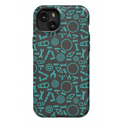 Bike Parts Pattern Phone Case