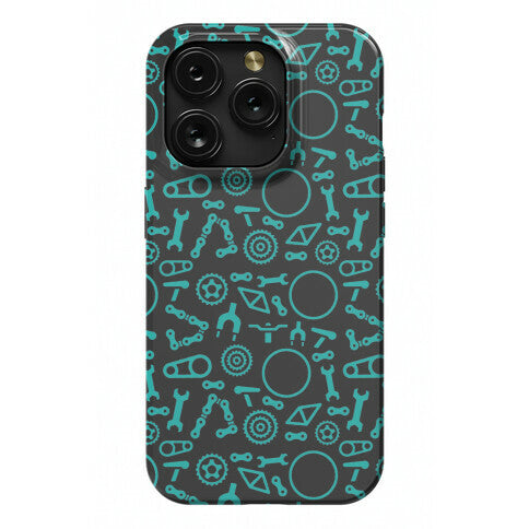 Bike Parts Pattern Phone Case