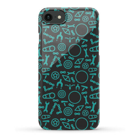 Bike Parts Pattern Phone Case