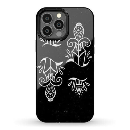 Illuminati Tattoo Daggers Phone Case