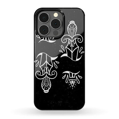 Illuminati Tattoo Daggers Phone Case