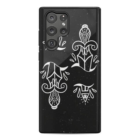 Illuminati Tattoo Daggers Phone Case