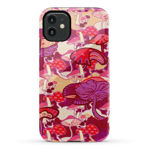 Mushroom Pattern Phone Case