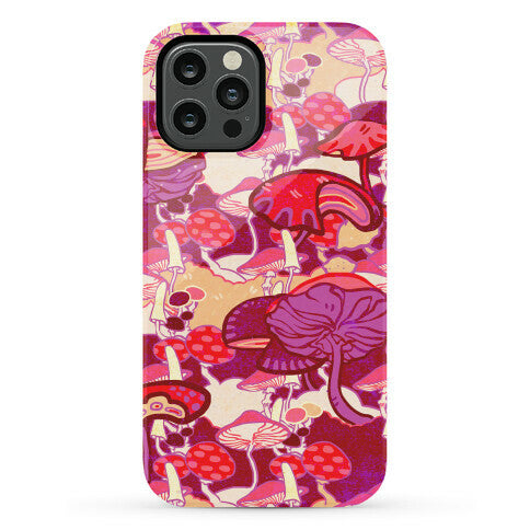 Mushroom Pattern Phone Case