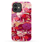 Mushroom Pattern Phone Case