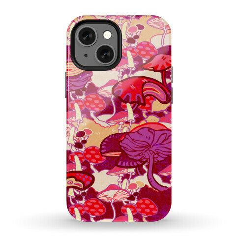 Mushroom Pattern Phone Case