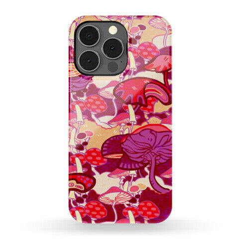 Mushroom Pattern Phone Case