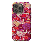 Mushroom Pattern Phone Case