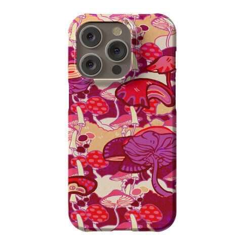 Mushroom Pattern Phone Case