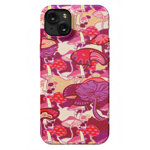 Mushroom Pattern Phone Case